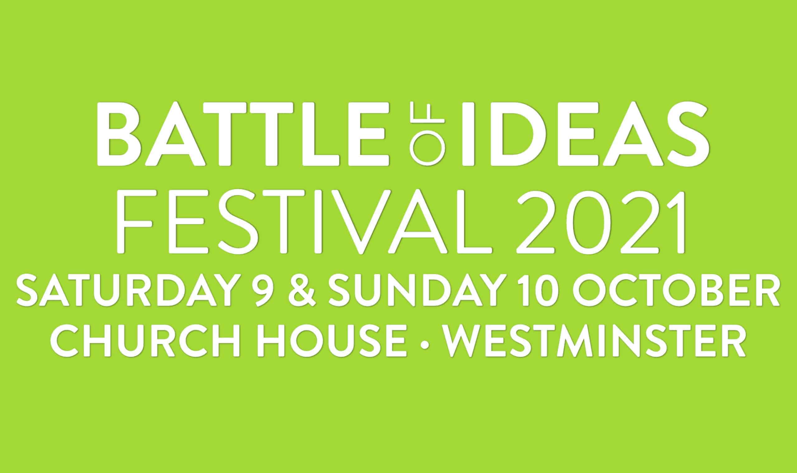 Join OSI at Battle of Ideas in London