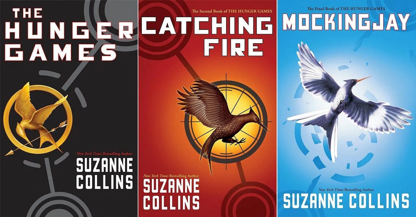 “The Hunger Games” trilogy by Suzanne Collins