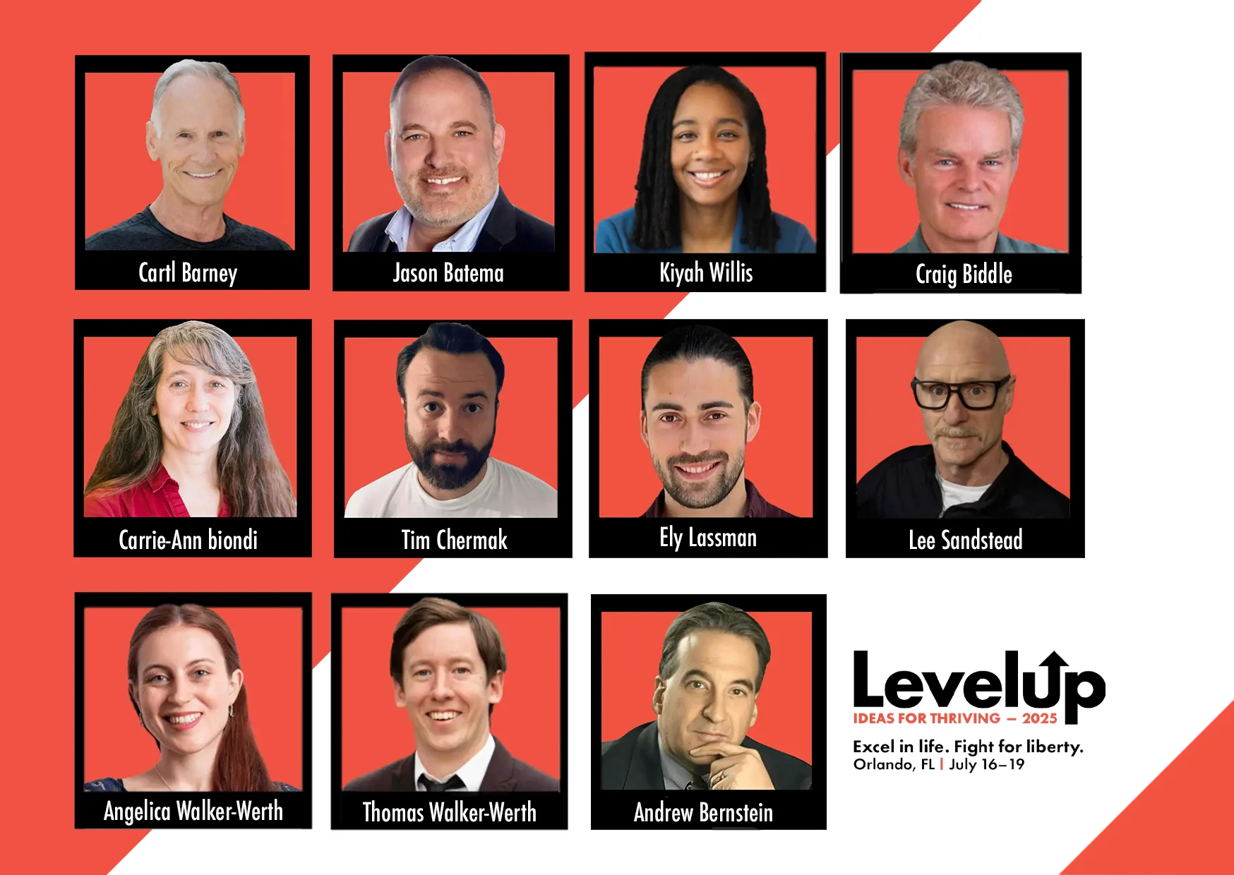 LevelUp 2025 Program Announced!